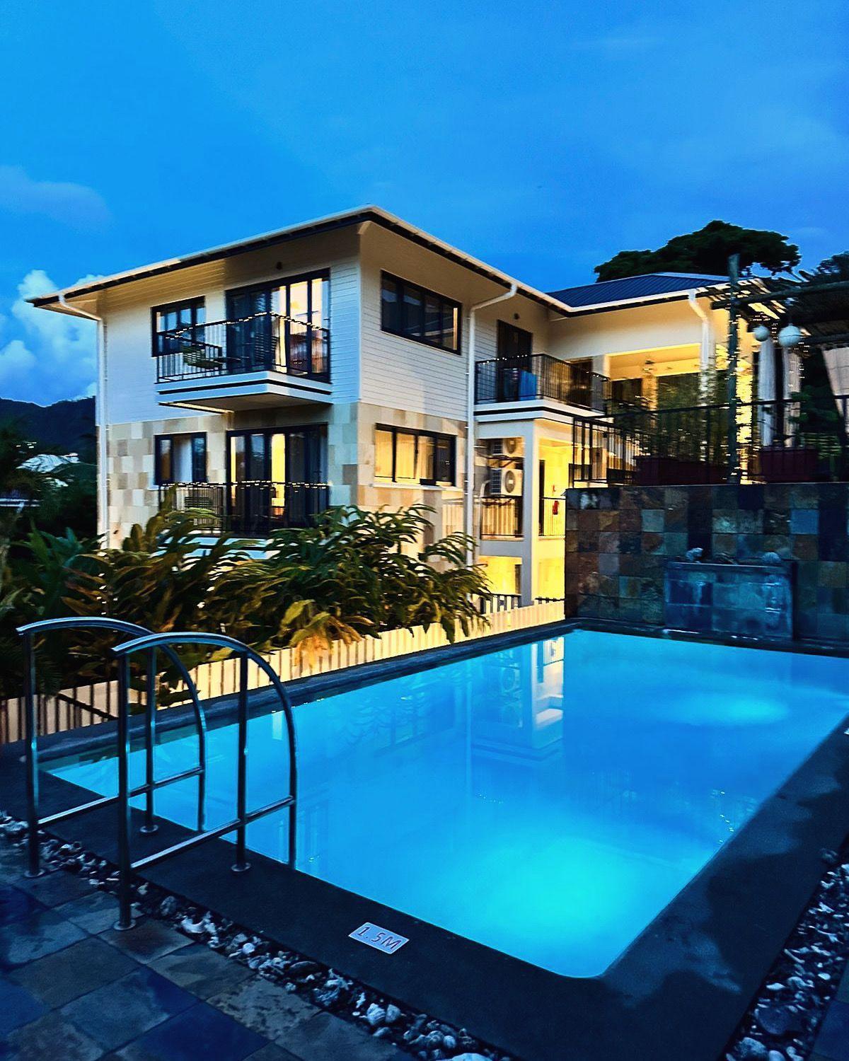 Lodoicea Apartments Bel Ombre Exterior foto