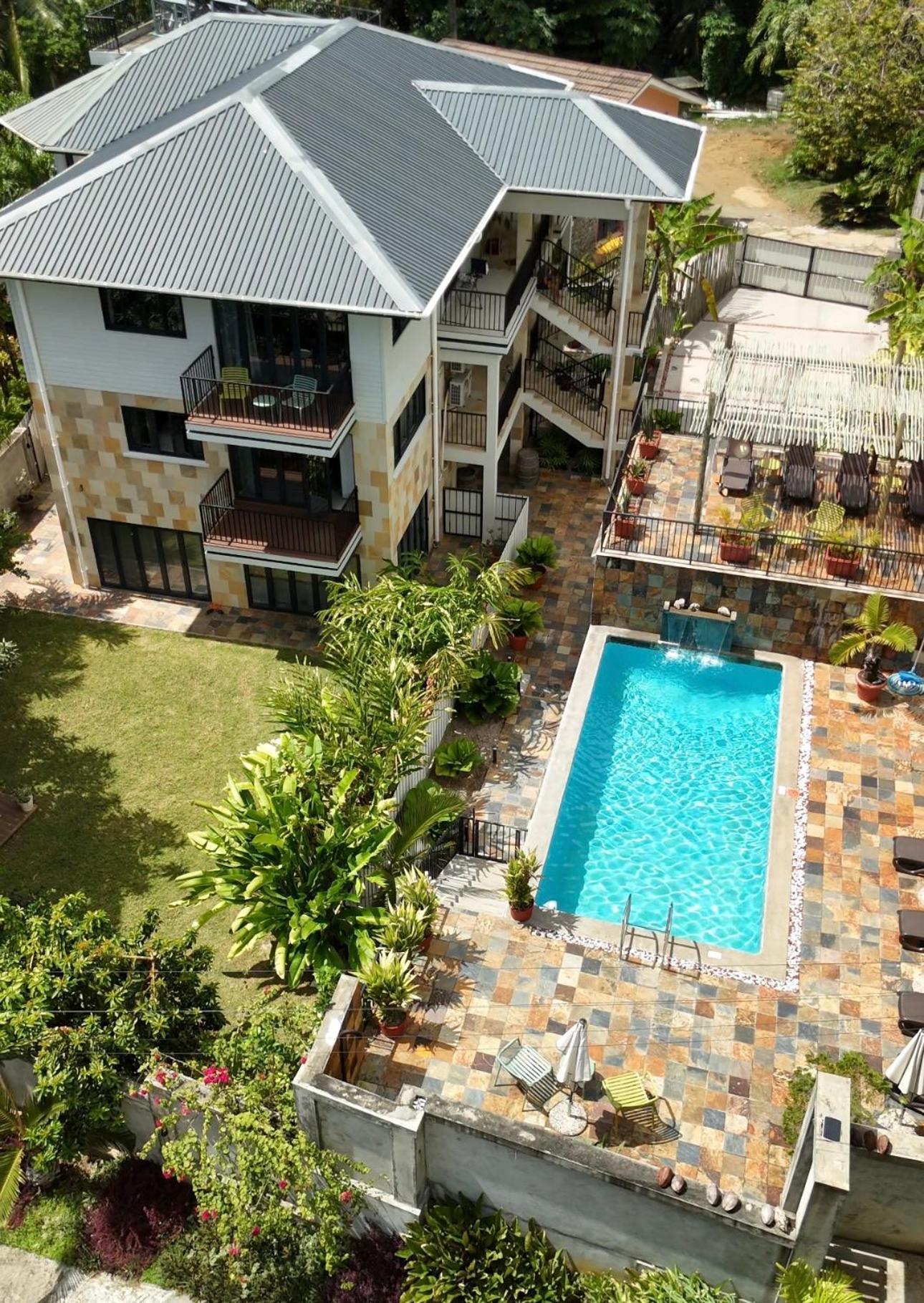 Lodoicea Apartments Bel Ombre Exterior foto